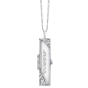Turning Corners Fortune Locket - Silver
